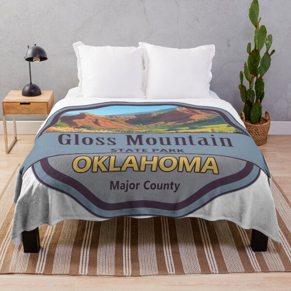 Item preview, Gloss Mountain State Park, Major County, Oklahoma designed and sold by Wanderful-roads.
