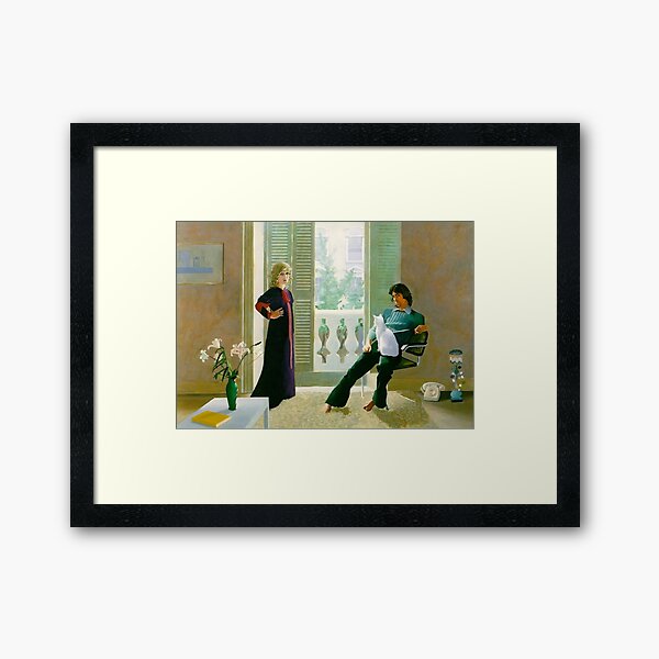 Aperçu de l'œuvre David Hockney M. et Mme Clark et Percy créée et vendue par Ceremonials-.