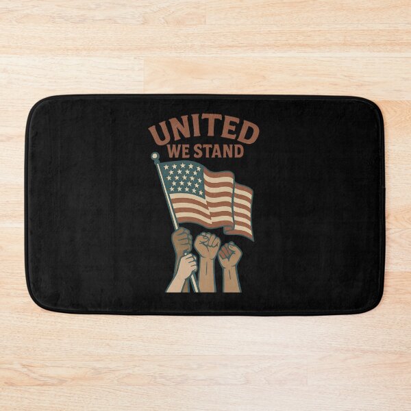 Item preview, United We Stand – Retro Patriotic Unity Design designed and sold by ALITOPRINCE.