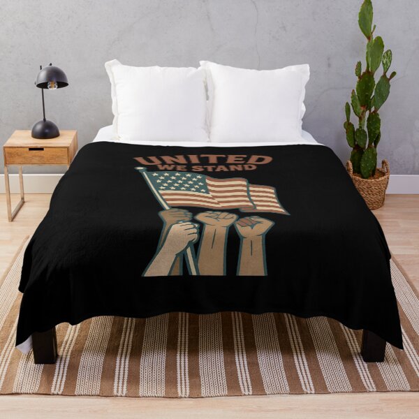 Item preview, United We Stand – Retro Patriotic Unity Design designed and sold by ALITOPRINCE.