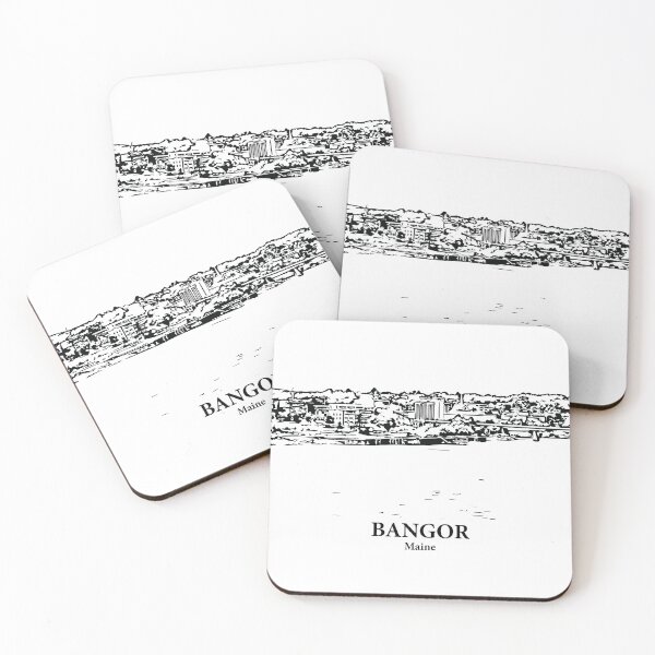 Item preview, Bangor - Maine designed and sold by Lakeric Cityscapes.