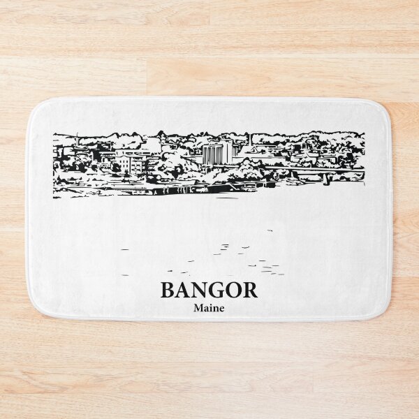 Item preview, Bangor - Maine designed and sold by Lakeric Cityscapes.