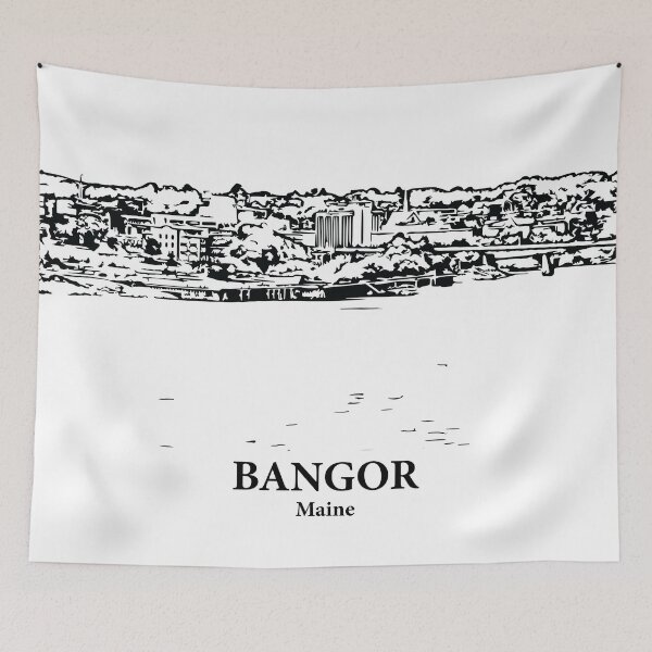 Item preview, Bangor - Maine designed and sold by Lakeric Cityscapes.