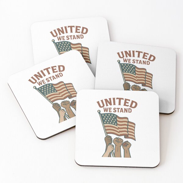 Item preview, United We Stand – Retro Patriotic Unity Design designed and sold by ALITOPRINCE.