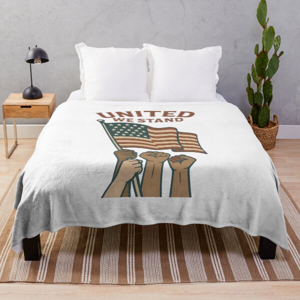 Item preview, United We Stand – Retro Patriotic Unity Design designed and sold by ALITOPRINCE.