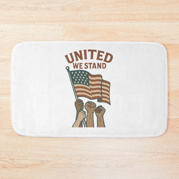 Item preview, United We Stand – Retro Patriotic Unity Design designed and sold by ALITOPRINCE.