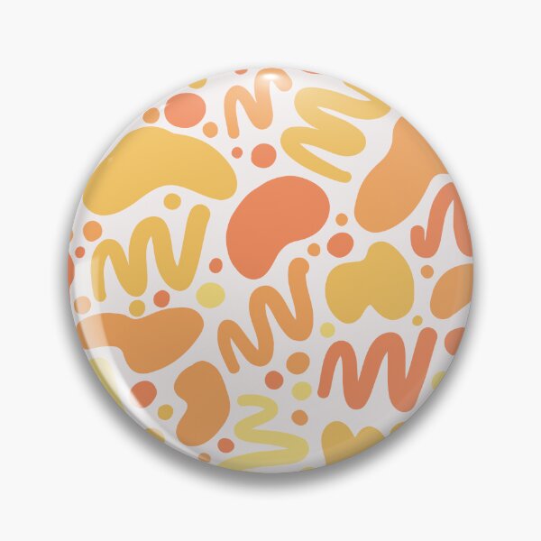 Item preview, Abstract Squiggle Pattern (Orange) designed and sold by PepAndGrace.