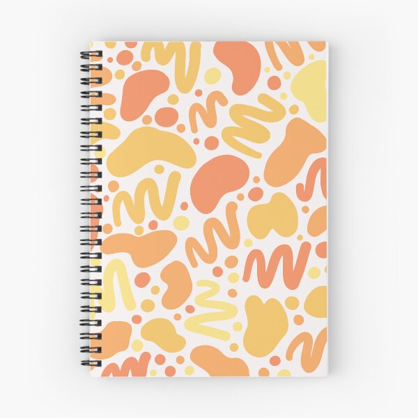 Item preview, Abstract Squiggle Pattern (Orange) designed and sold by PepAndGrace.