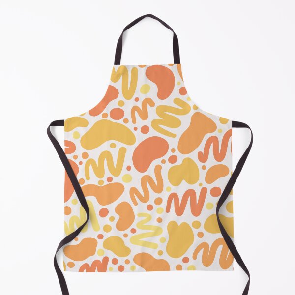 Item preview, Abstract Squiggle Pattern (Orange) designed and sold by PepAndGrace.