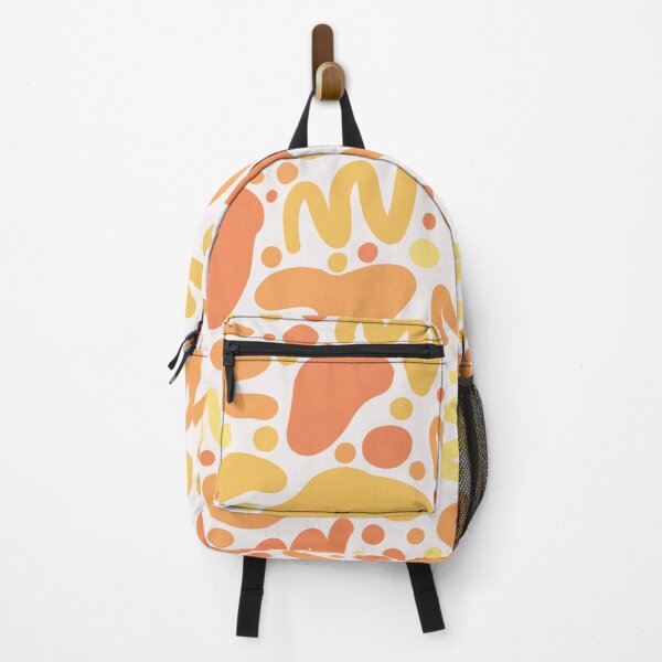 Item preview, Abstract Squiggle Pattern (Orange) designed and sold by PepAndGrace.