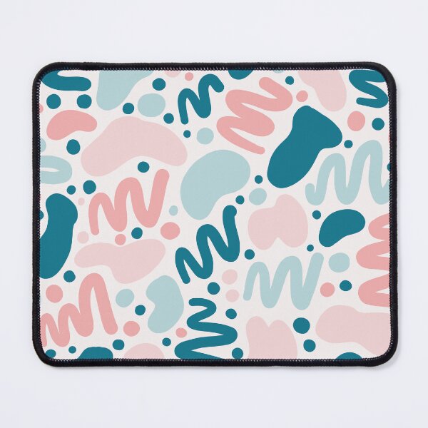 Item preview, Abstract Squiggle Pattern (Blue+Pink) designed and sold by PepAndGrace.