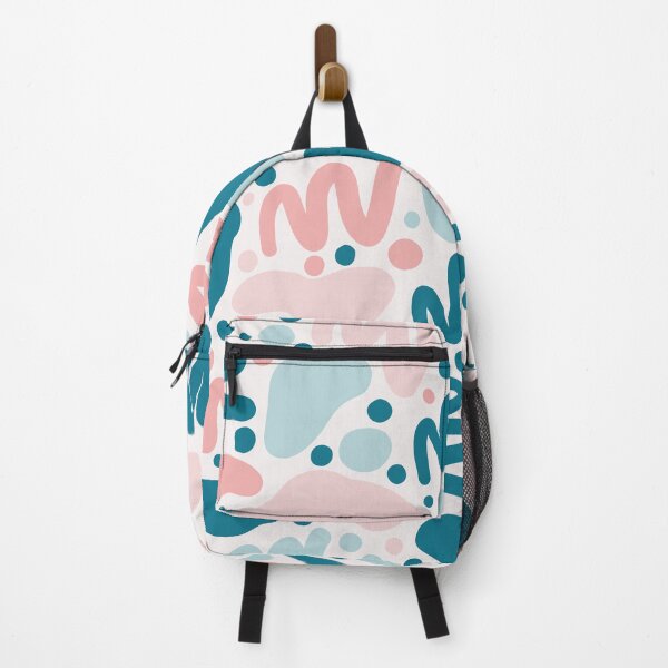 Item preview, Abstract Squiggle Pattern (Blue+Pink) designed and sold by PepAndGrace.