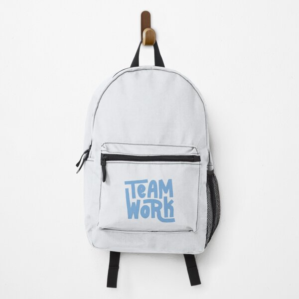 Item preview, Team Work Lettering (Blue) designed and sold by PepAndGrace.