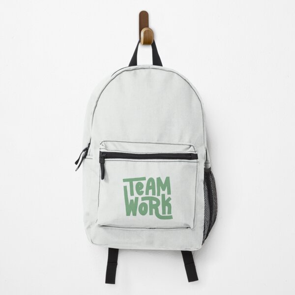 Item preview, Team Work Lettering (Green) designed and sold by PepAndGrace.