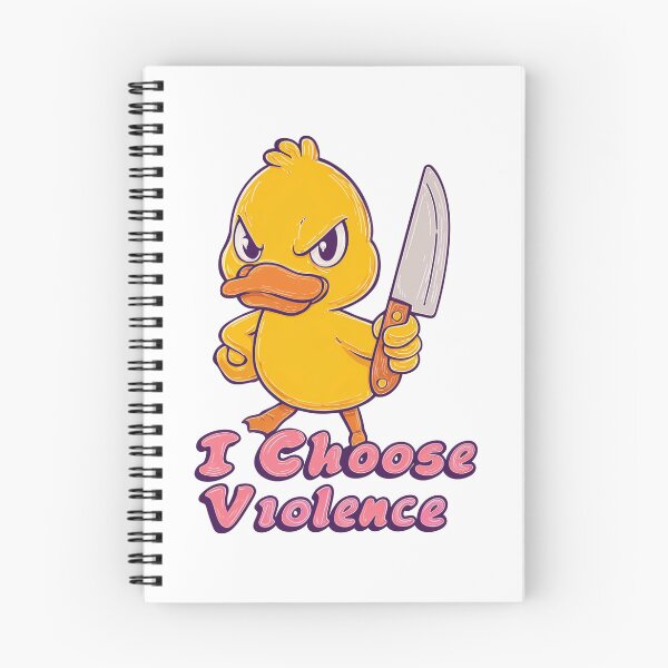 Item preview, Funny meme - I Choose Violence Duck designed and sold by hamishby.
