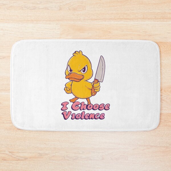 Item preview, Funny meme - I Choose Violence Duck designed and sold by hamishby.