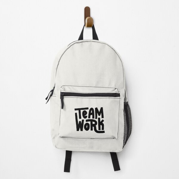 Item preview, Team Work Lettering (Black) designed and sold by PepAndGrace.