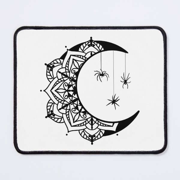 Item preview, Moonlit Web – Elegant Halloween Spider Design designed and sold by TiggsnPigsArt.