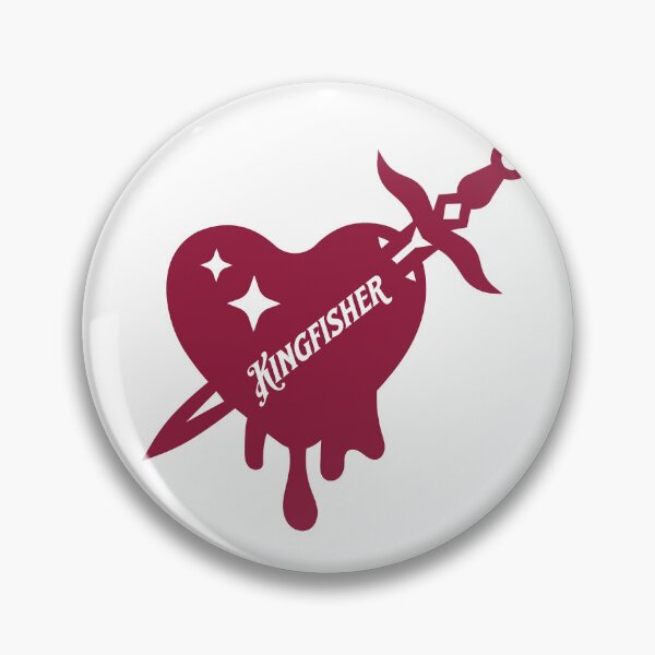 Item preview, I Heart Kingfisher | Callie Hart Quicksilver Brimstone Romantasy designed and sold by darkskydelights.
