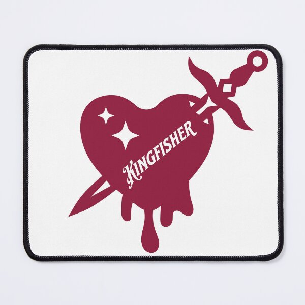 Item preview, I Heart Kingfisher | Callie Hart Quicksilver Brimstone Romantasy designed and sold by darkskydelights.