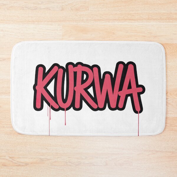 Item preview, Kurwa | Sticker designed and sold by NicolasGlowArt.