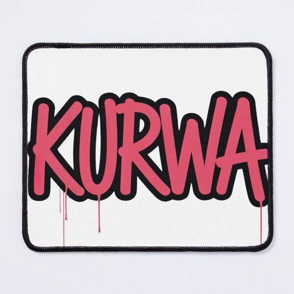 Item preview, Kurwa | Sticker designed and sold by NicolasGlowArt.