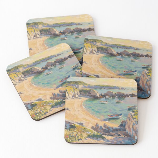 Item preview, Coastal French Landscape | Brittany, France | Impressionist  designed and sold by CARRAANN.