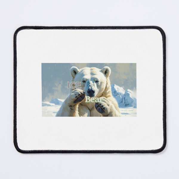 Item preview, "Don’t Wake the Ice Bear" designed and sold by Aimisty_art.