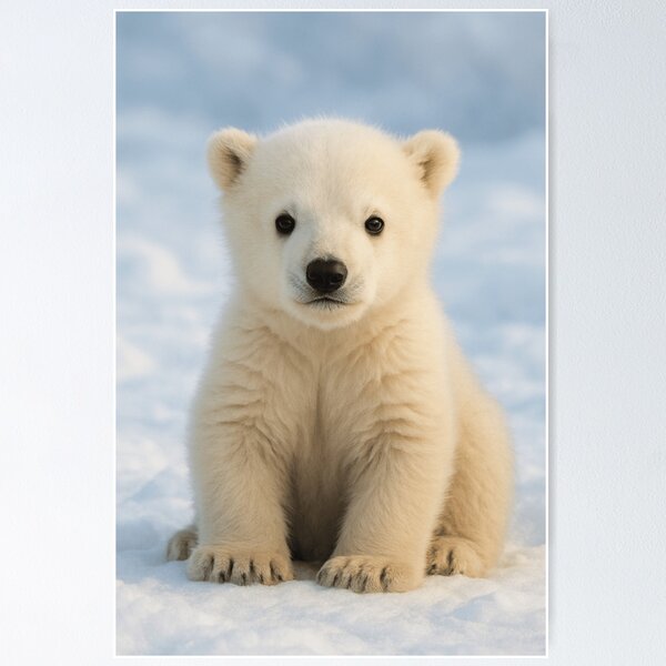 Item preview, Beautiful White Bear designed and sold by GatesShop.