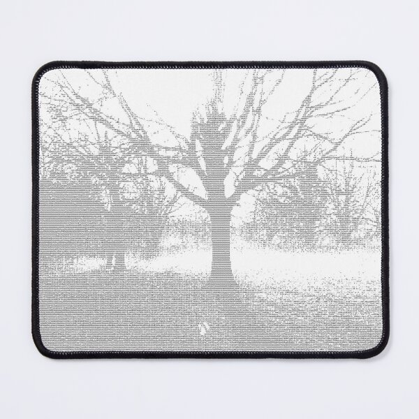 Item preview, ASCII Art of Mistwreathed Trees designed and sold by Digital Nettle Tea.