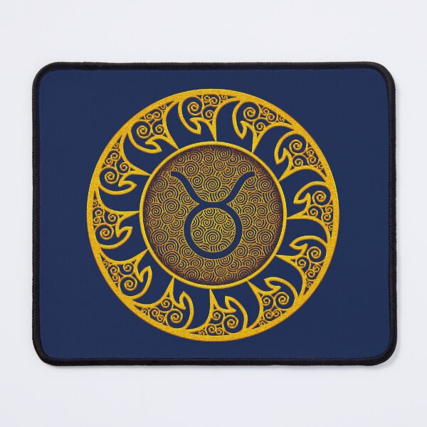 Item preview, Zodiac Gold Medallion - Taurus designed and sold by ifourdezign.