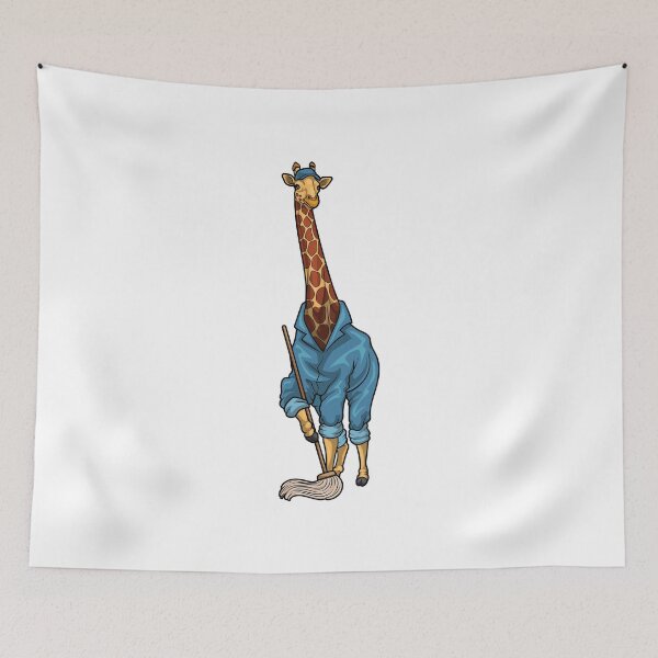 Item preview, Giraffe Cleaner Mop designed and sold by Snabdesign84.