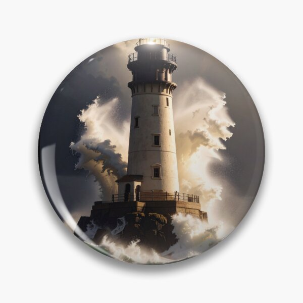 Item preview, The lighthouse in the storm designed and sold by DesignFrabu.