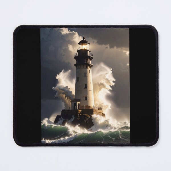 Item preview, The lighthouse in the storm designed and sold by DesignFrabu.