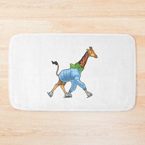 Item preview, Giraffe Ice skating Ice skates designed and sold by Snabdesign84.