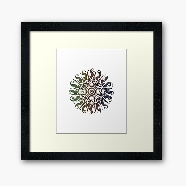 Item preview, Spiral Sun Symbol T-Shirt designed and sold by Silent-Creek.