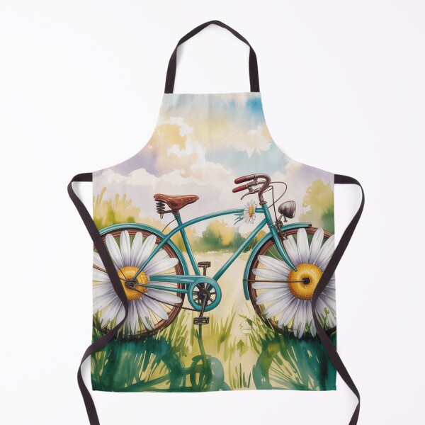 Item preview, Cycling through puddles,watercolor. designed and sold by elegantpaterns.