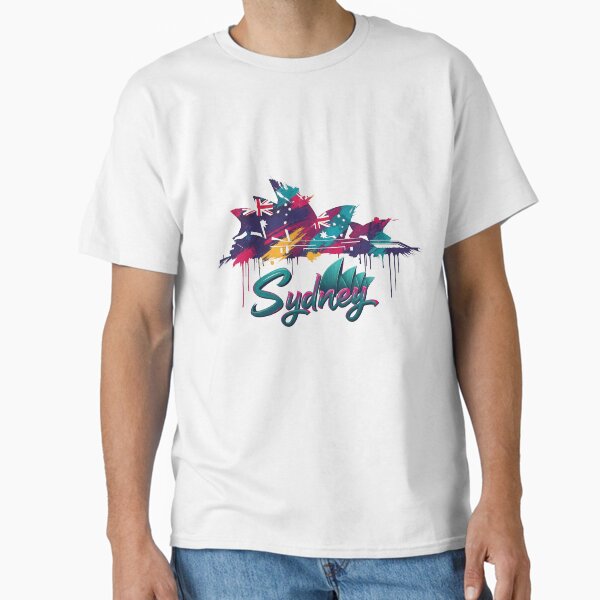Item preview, Sydney Graffiti Skyline Art designed and sold by ScapeCraft.