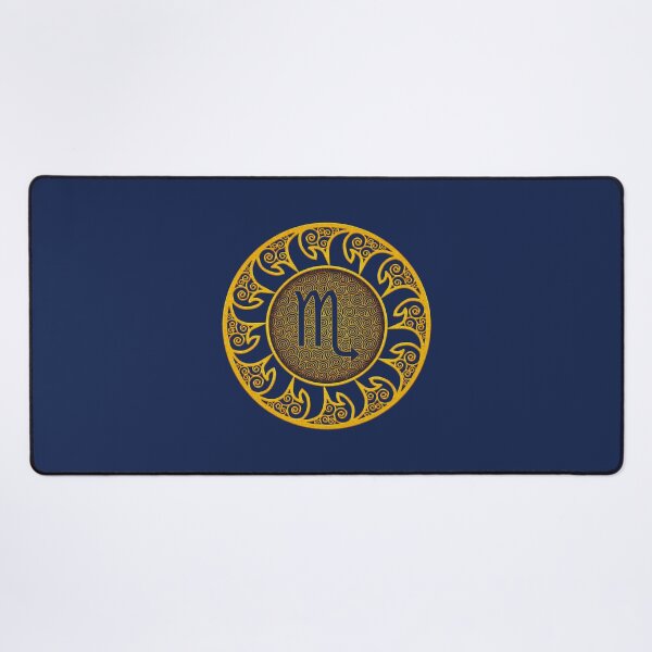 Item preview, Zodiac Gold Medallion - Scorpio designed and sold by ifourdezign.