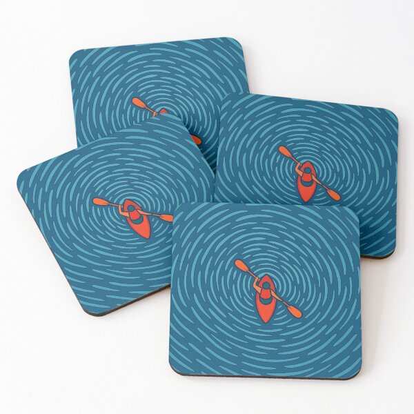 Item preview,  Kayaker in Whirlpool  designed and sold by Wandertrace.