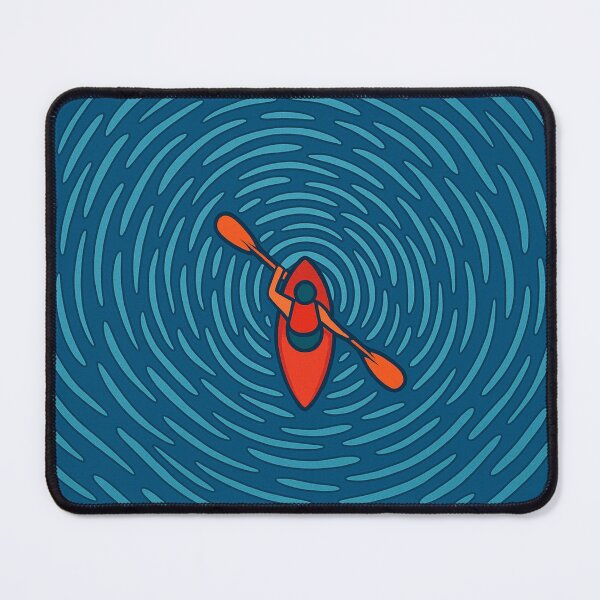 Item preview, Kayaker in Whirlpool designed and sold by Wandertrace.