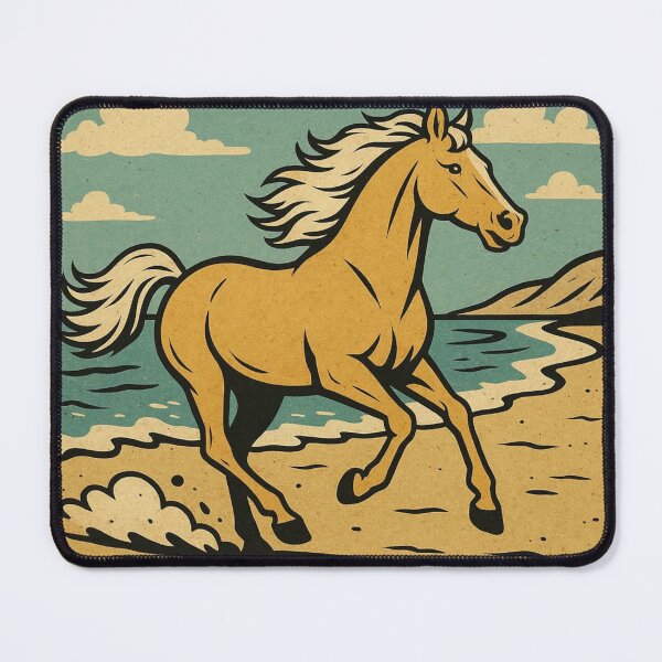 Item preview, palomino horse running on the beach designed and sold by OnlyTheWest.