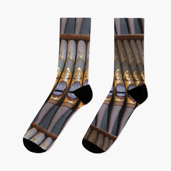 Item preview, Purple and Gold Church Pipes designed and sold by pinkal.