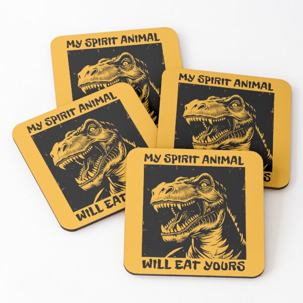 Item preview, My spirit animal will eat yours designed and sold by ValentinaHramov.