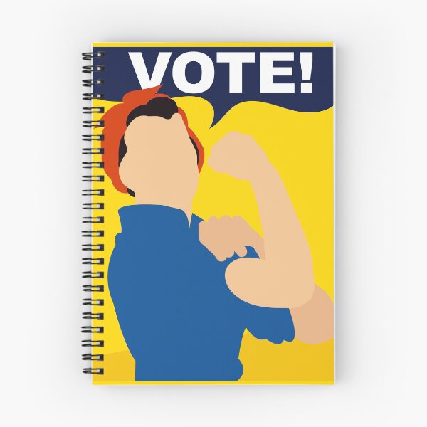 Item preview, Rosie the Riveter says: VOTE! designed and sold by MineEyes.