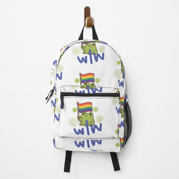 Item preview, the Frog wlw – Proud with Pride Flag designed and sold by No Talk Studio .