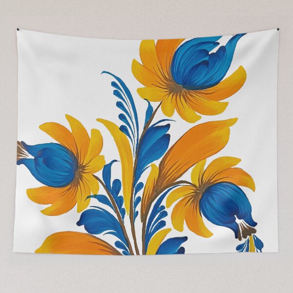 Item preview, Petrikovka flowers designed and sold by MALVA UA.