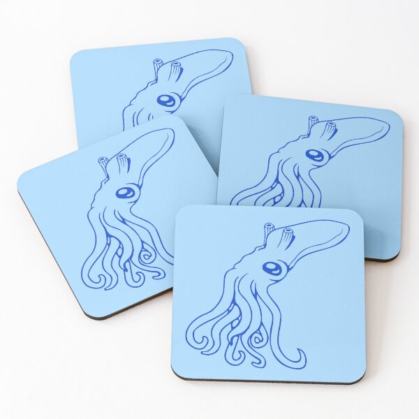 Item preview, Octopus squid cephalopod cool tentacle sea monster designed and sold by shirt-o-mat.