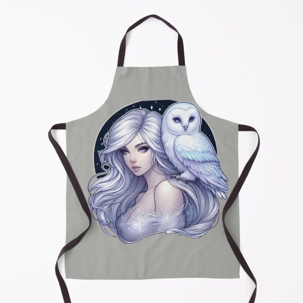 Item preview, Mystic White Owl Totem – Lunar Feminine Connection designed and sold by Roberta Calabrese.