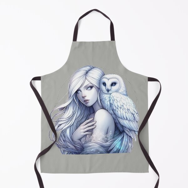 Item preview, Mystic White Owl Totem – Lunar Feminine Connection designed and sold by Roberta Calabrese.